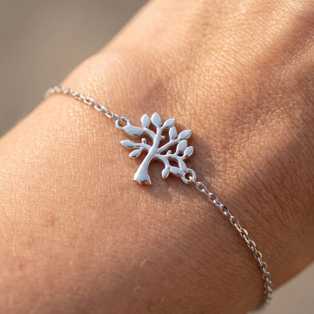 Armband Lebensbaum, Nahaufnahme